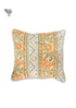 20s Cotton Cushion Cover in Floral Block Print